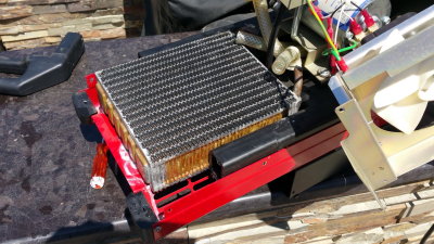 Lincoln Electric Square Wave Tig-355, Magnum 10 Water Cooler / Heat Exchanger Failure - Photo