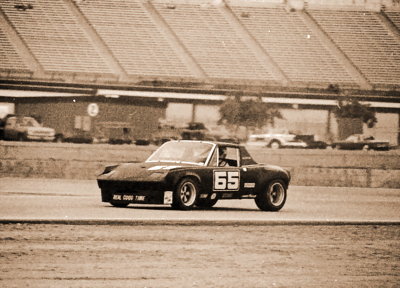 Lee Cutler 914-6 IMSA Race Car at 1974 Ontario Speedway - Photo 1