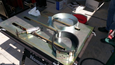 9 Inch Steel Gas Bottle Cylinder Clamp Modification - Photo 7