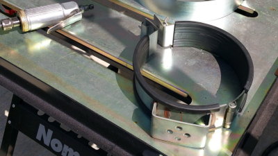 9 Inch Steel Gas Bottle Cylinder Clamp Modification - Photo 8