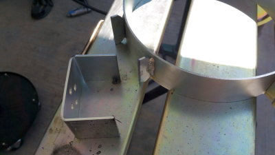 9 Inch Steel Gas Bottle Cylinder Clamp Modification - Photo 9