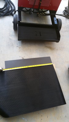 Corrugated Rubber Mat Upgrade / Lincoln Square Wave TIG 355 - Photo 24