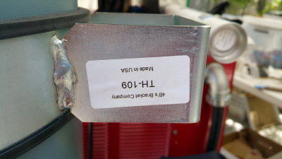 9 Inch Steel Gas Bottle Cylinder Clamp Modification - Photo 4