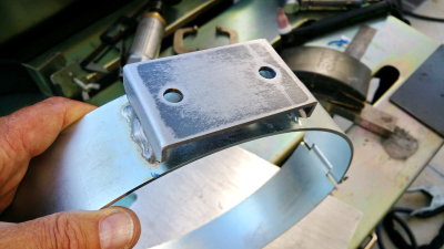 9 Inch Steel Gas Bottle Cylinder Clamp Modification - Photo 34