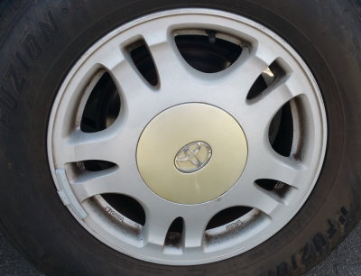 1996 Toyota Camry Alloy Wheel (Rear Left) 20160320