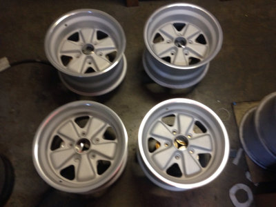 8X15 & 9X15 Fuchs  la (in the style of) 1971 Monte Carlo 914-6 GT - Photo 4