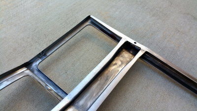 914-6 GT Engine Bay Lid Frame to Bare Metal (20160901) - Photo 8