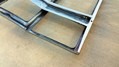 914-6 GT Engine Bay Lid Frame to Bare Metal (20160901) - Photo 11