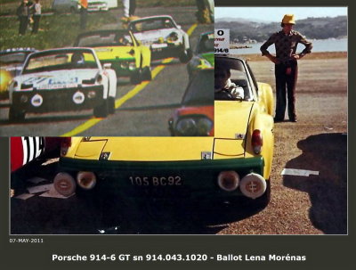 Porsche 914-6 GT sn 914.043.1020 - Ballot Lena  Mornas - Photo 2