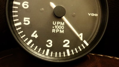 10K VDO Mechanical Tachometer (Magnetic Movement, not Chronometric) - Photo 3