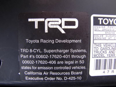 2000 Toyota Land Cruiser Rare TRD Supercharged Model