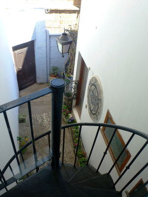 Coutyard, from upstairs in Naruda's House