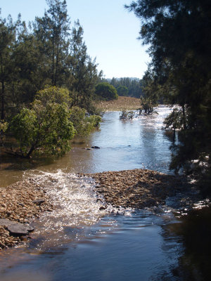 Downstream from Yarramundi Bridge