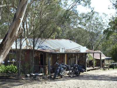 Where two bikers found accommodation