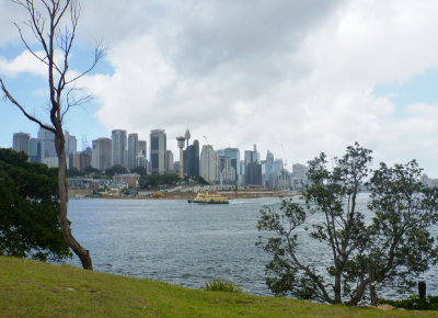 Sydney skyline from Goat Island