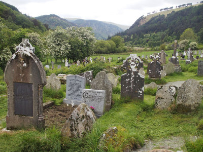 The cemetery (still in use)