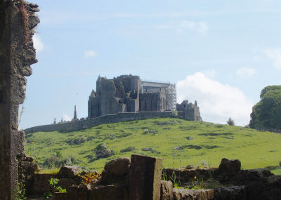 Rock of Cashel from Hore Abbey