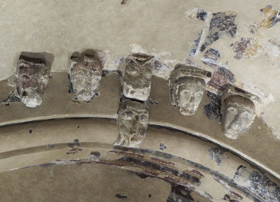 0444: Ceiling detail in Cormac's Chapel