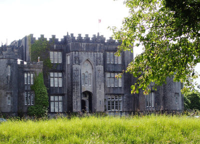 Birr Castle, seen over the moat