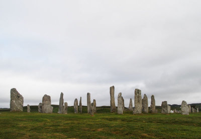 Most of the Calanais Standing Stones