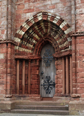 Door to St Magnus Cathedral