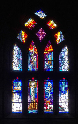 Window in St Magnus Cathedral
