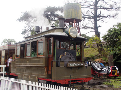 Steam tram 