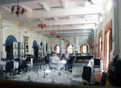 0680: Dining Room, Victoria Falls Hotel
