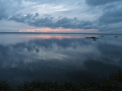 5736: Sunset over Lake Vembanad