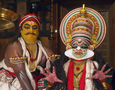 A Kathakali Performance
