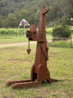 Sculpture #36: I still call Australia home by Jimmy Rix