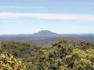 Mount Yengo from Finchley Trig lookout