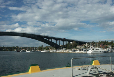 Gladesville Bridge from the Rivercat