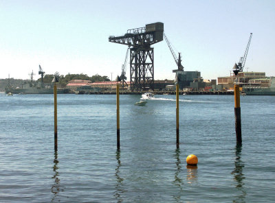 Garden Island Crane