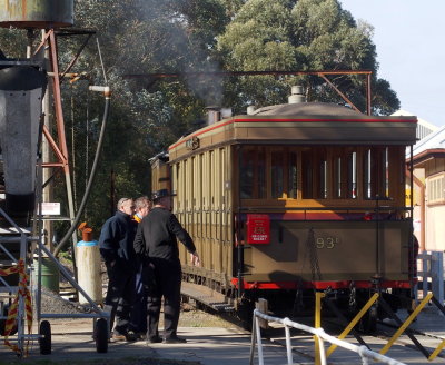 Steam tram