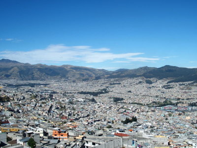 1781:  View over Quito  2