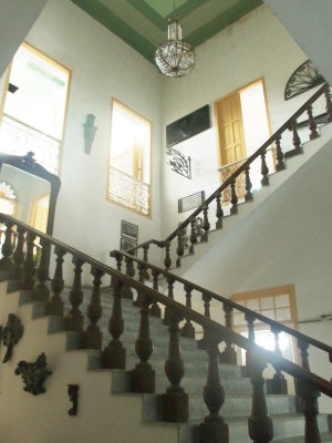 Museum staircase