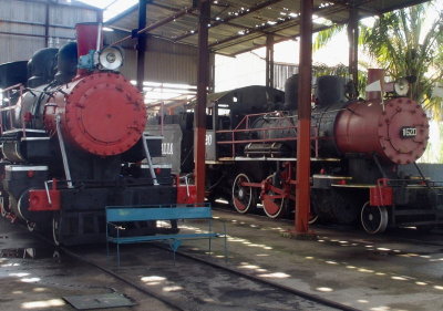 Steam locomotive workshop