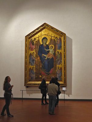 IMG_6080 Uffizi Museum - Duccio Enthroned Madonna from Sta. Maria Novella.jpg
