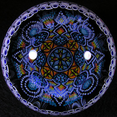 The incredible Rose Roads section, one of the best mandalas he has made.