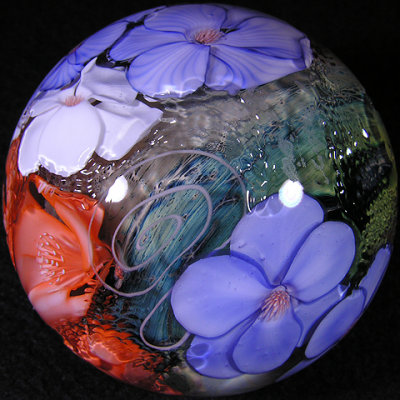 Jared then carved some fantastic patterns into the design, giving it that water flower look, so killer!