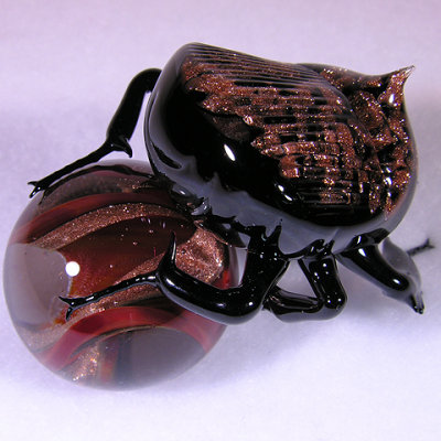 Golden Dung Beetle Size: 1.11 Price: SOLD