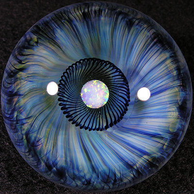 Two different eyeball sections from John were used to complement Tim's amazing work in this beauty.