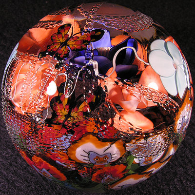 Finally, a beautiful carved water-like pattern on the surface completes this amazing creation!