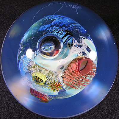 Josh's core for this one is AWESOME, with a huge air trap and a blue inner core.