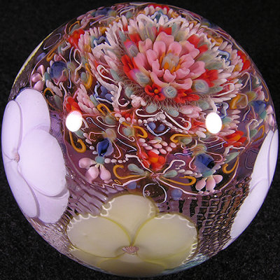As usual, Jared's work is PERFECT, bringing Tomomi's lacey flowers and his together in perfect harmony.