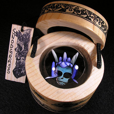 AND it came with this amazing case that John hand-made as well!!