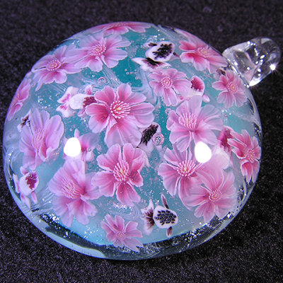 Cherry Blossoms and Goldfish Size: 1.53 Price: SOLD 