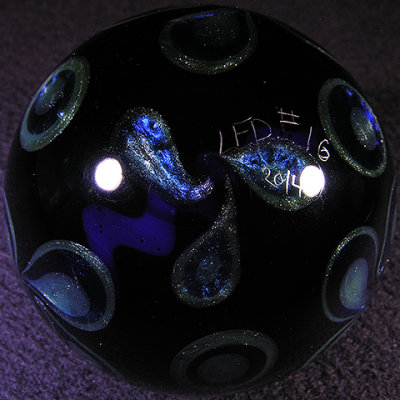 Awesome sparkle dot work on the back.