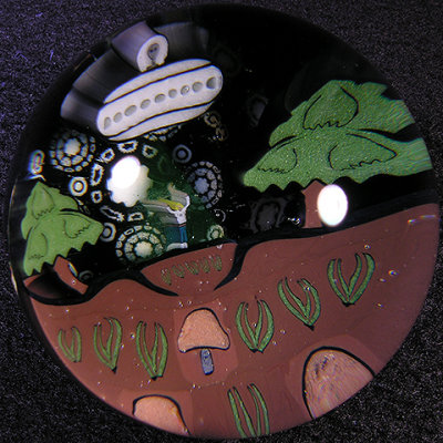 Very cool alien image as well on the back which Jason created!